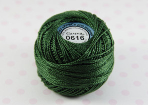 Пряжа Ирис 100% хлопок 10г 82м №0616 т-хаки