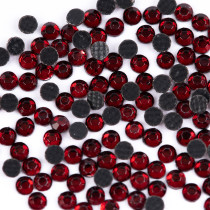 Страз клеевой " Zlatka" RS/ 144 SS06 1. 9 - 2. 1 мм акрил 144 шт в пакете с еврослотом 033 красный ( siam) 