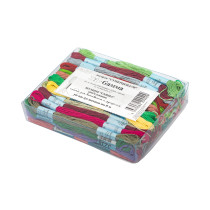 Нитки для вышивания Gamma набор мулине " Суперцена- 50" 100% хлопок 50 x 8 м Ассорти