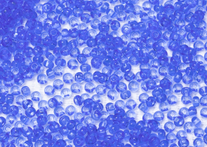 Бисер Чехия круглый 06/0 50г 30030h прозрачный голубой квадратное отверстие
