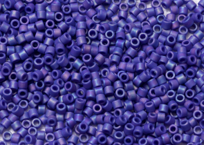 Бисер Япония MIYUKI Delica цилиндр 10/0 5 г DBM-0880 кобальт непрозрачный радужный матовый